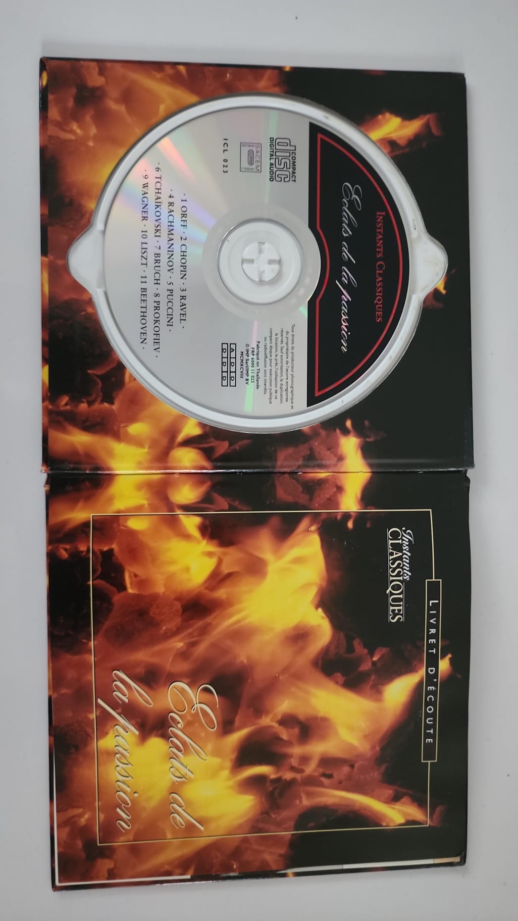 Instantes Clásicos – Destellos de pasión – Libro + CD de audio incluido – Música clásica intensa