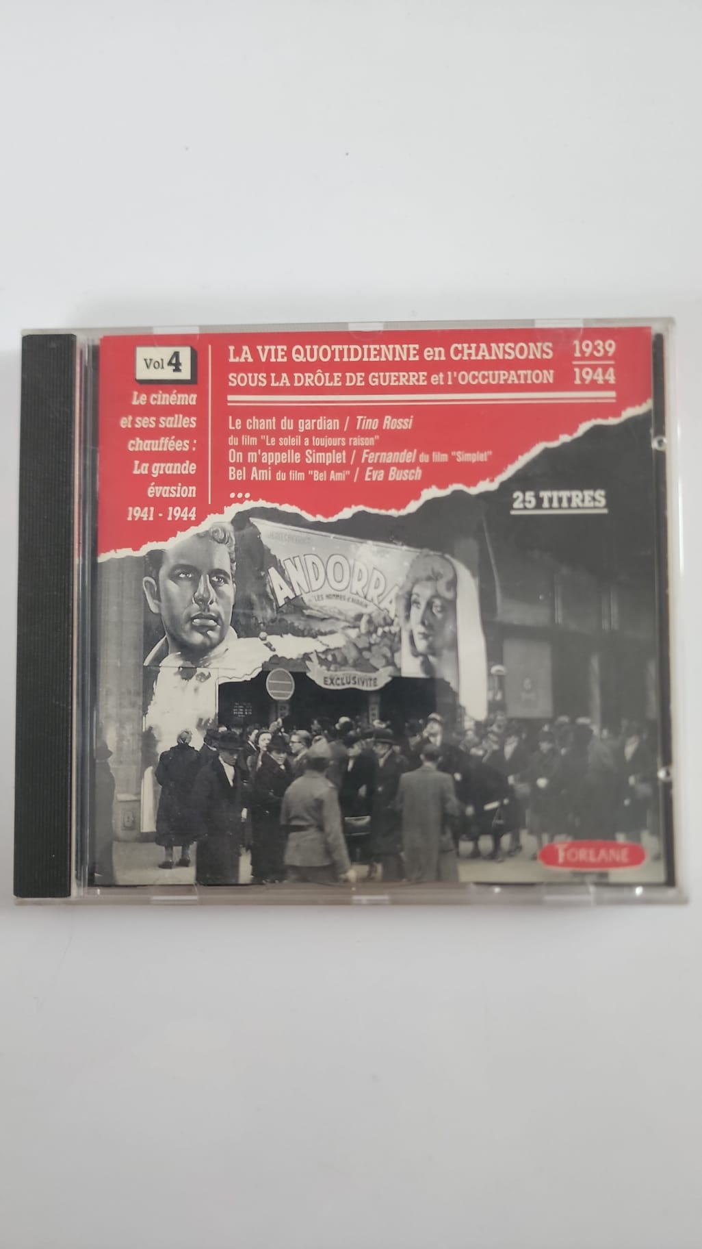 La Vie quotidienne en chansons volume 4 – jaquette avant