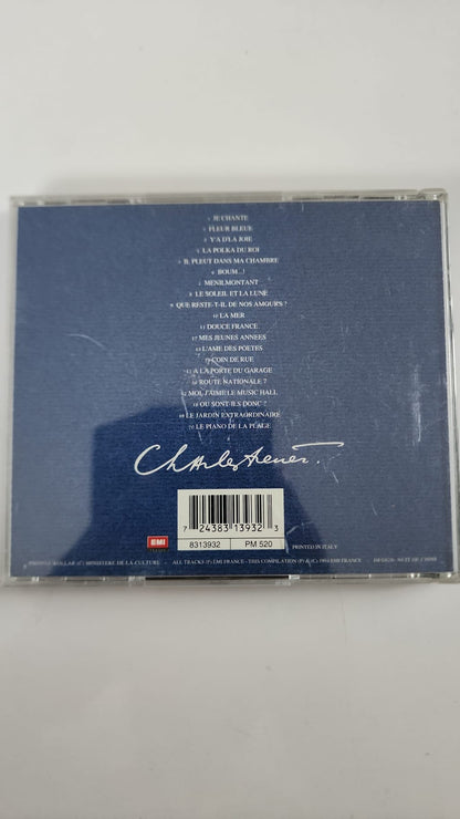 Charles Trenet CD – dos et programme