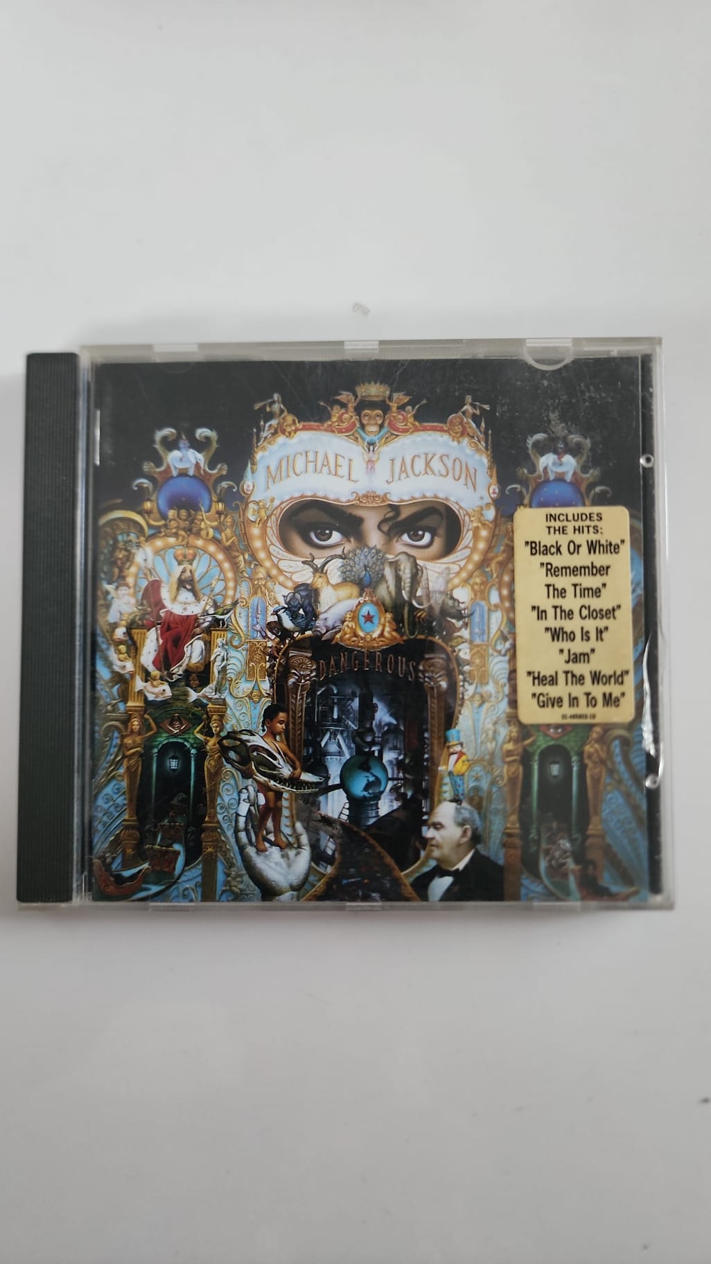 Michael Jackson – Dangerous – CD Epic 465802 2 – 14 titres