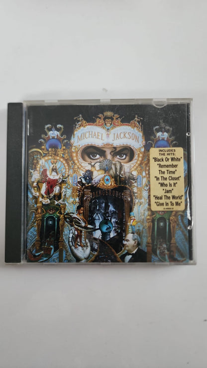 Michael Jackson – Dangerous – CD Epic 465802 2 – 14 titres