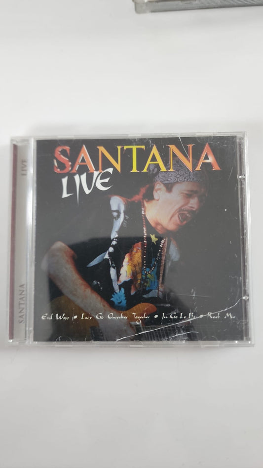 Santana – Live – CD audio – Édition 10118-2