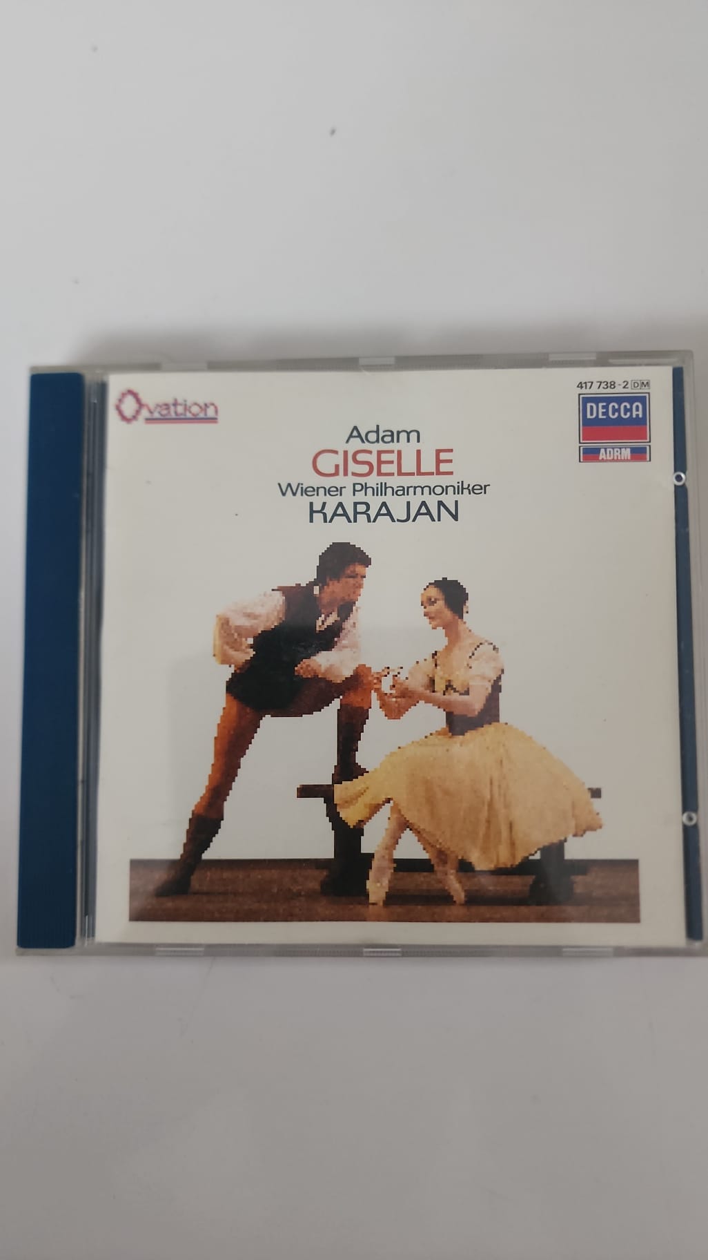 Adam – Giselle – Karajan, Wiener Philharmoniker – CD Decca