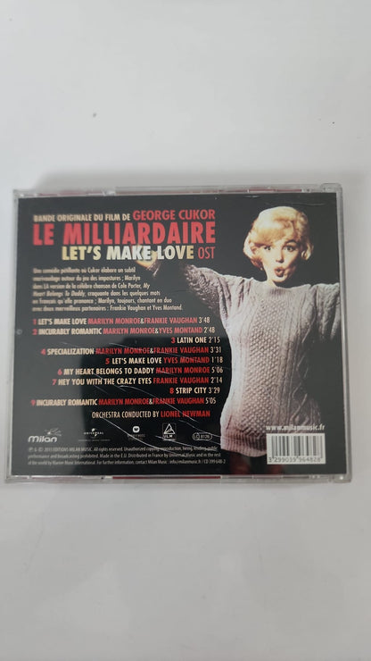 Le Milliardaire – Let’s Make Love – Bande originale – CD