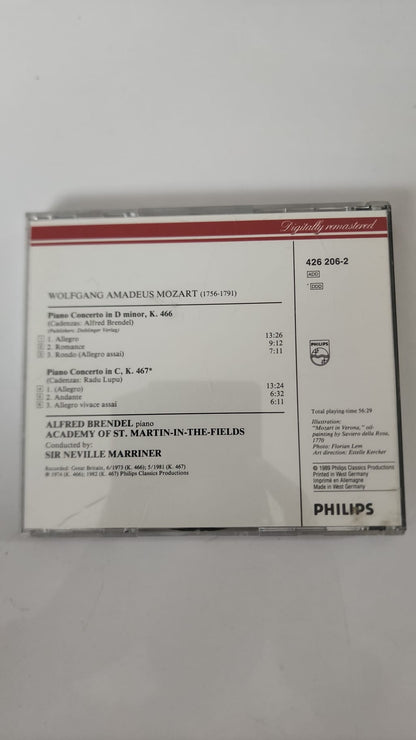 Mozart – Piano Concertos K.466 & K.467 – Alfred Brendel – CD Classique