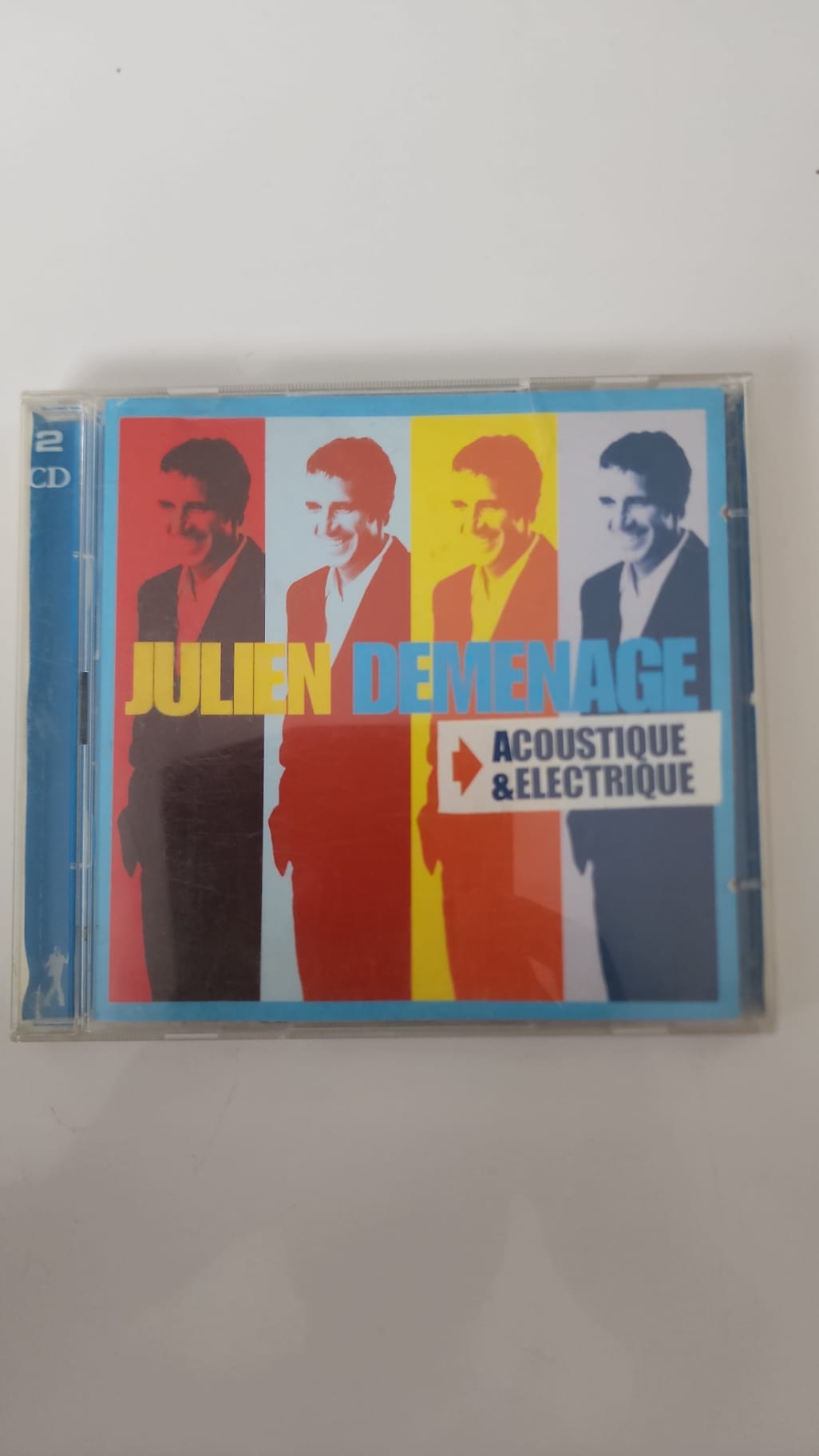 Julien Clerc – Julien déménage – Acoustique & électrique – 2 CD