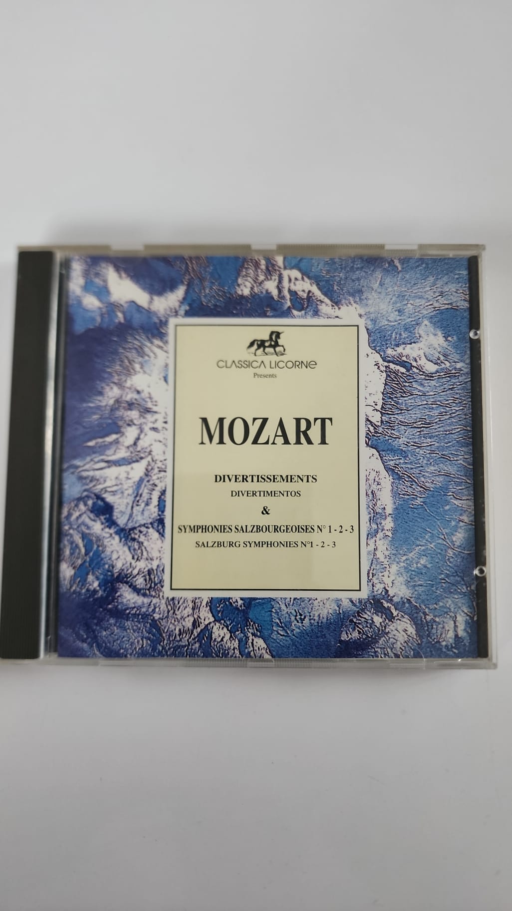 Mozart – Divertissements et Symphonies salzbourgeoises – CD Classica Licorne