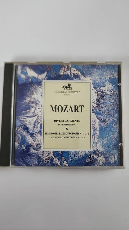Mozart – Divertissements et Symphonies salzbourgeoises – CD Classica Licorne