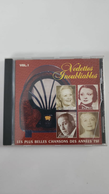 Vedettes inoubliables Vol. 1 – Les plus belles chansons des années TSF – CD