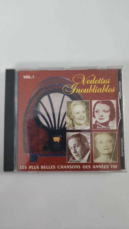 Vedettes inoubliables Vol. 1 – Les plus belles chansons des années TSF – CD