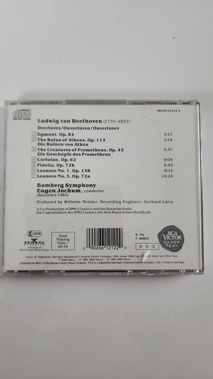 Beethoven – Ouvertures – Eugen Jochum, Bamberg Symphony – CD RCA Victor