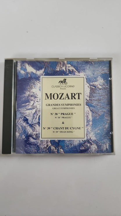 Mozart – Symphonies n° 38 Prague et n° 39 Chant du cygne – CD Classica Licorne