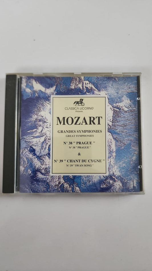 Mozart – Symphonies n° 38 Prague et n° 39 Chant du cygne – CD Classica Licorne