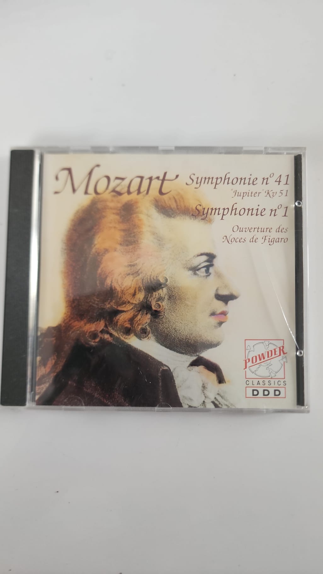 Mozart – Symphonies n° 41 Jupiter et n° 1, Ouverture des Noces de Figaro – CD Power Classics