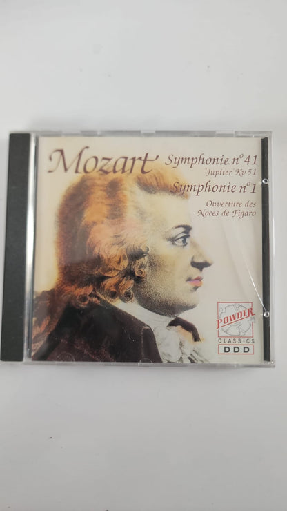 Mozart – Symphonies n° 41 Jupiter et n° 1, Ouverture des Noces de Figaro – CD Power Classics