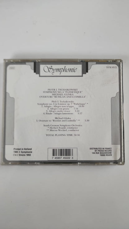 Tchaïkovski – Symphonie n° 6 Pathétique / Glinka – Rousslan et Ludmilla – CD Symphonie