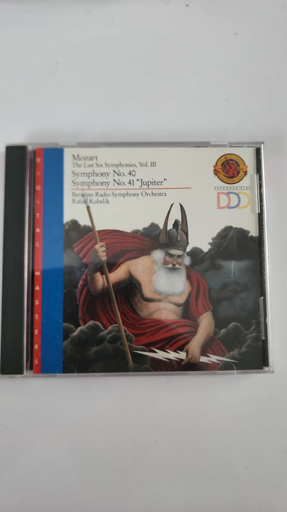Mozart – Sinfonías n.º 40 y n.º 41 «Júpiter» CD Clásico Kubelík Completo
