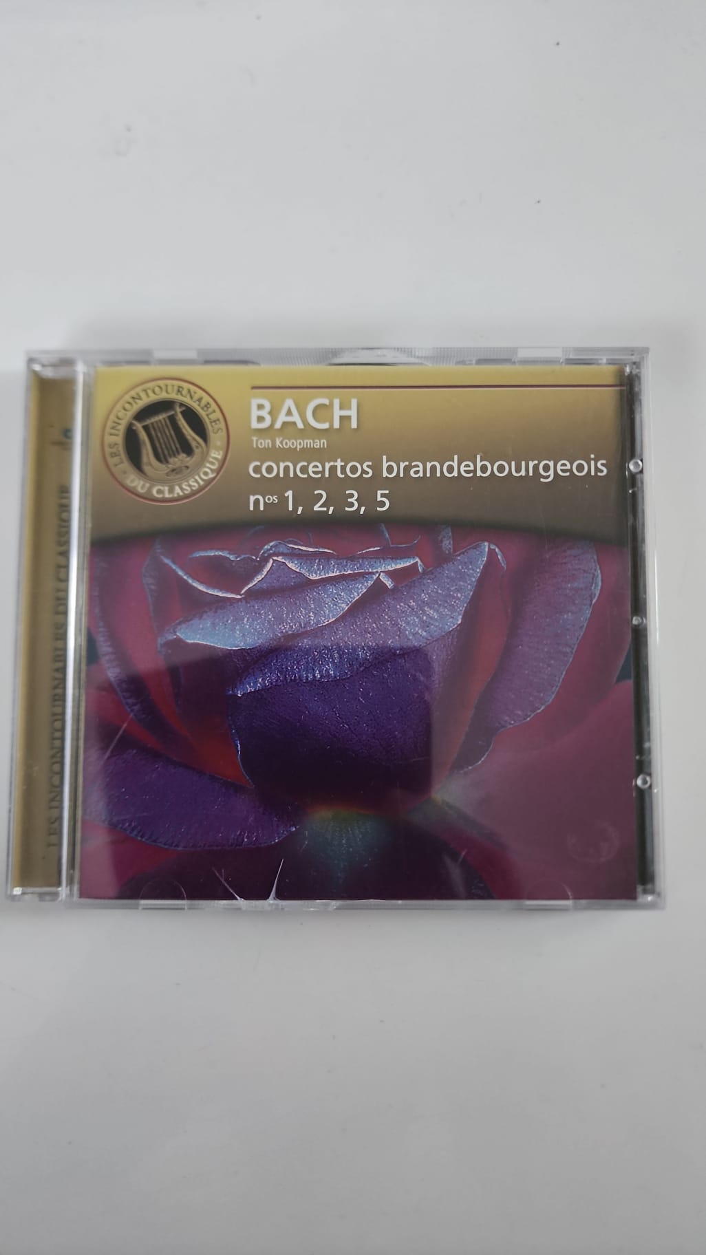 Bach – Concertos brandebourgeois n° 1, 2, 3 et 5 – Ton Koopman – CD Erato