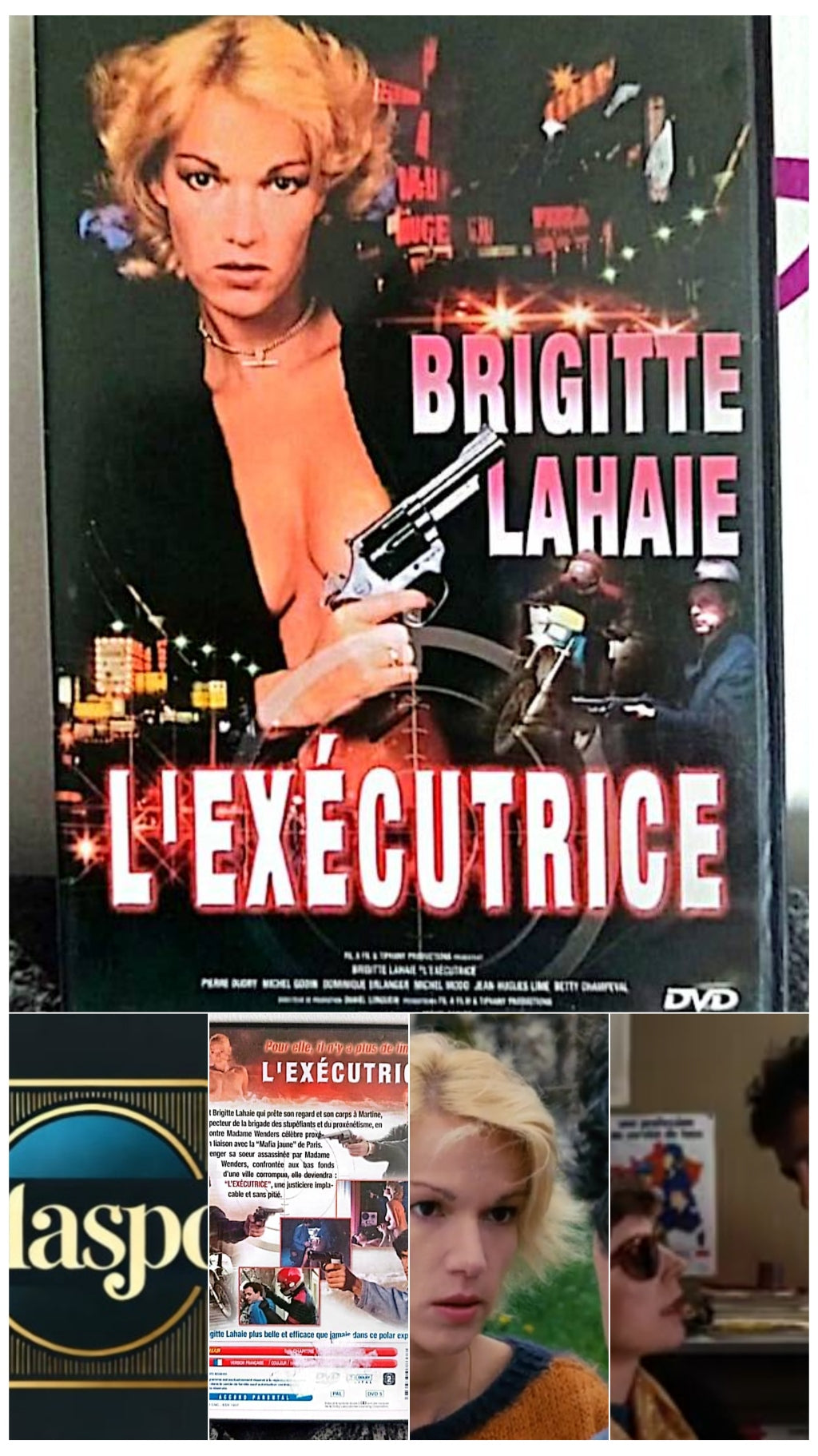 DVD Brigitte la haie l'executrice