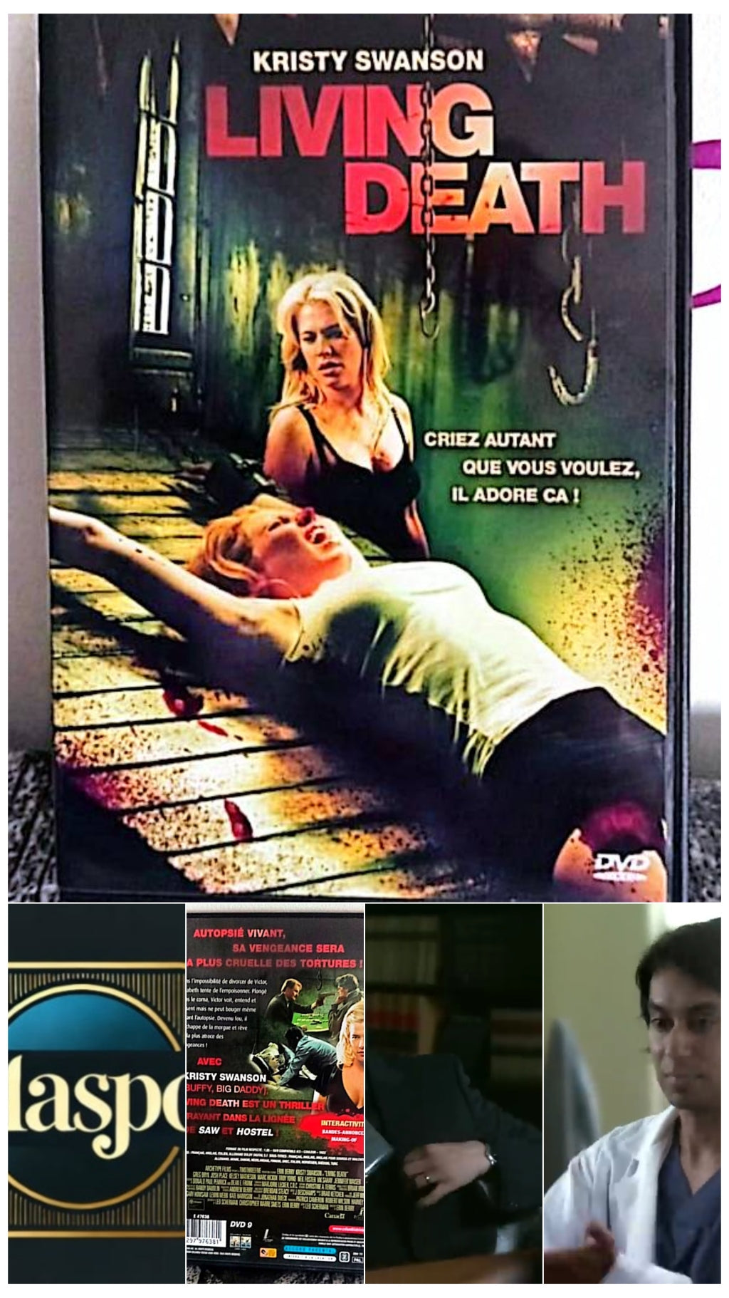 DVD Kristy Swanson living death