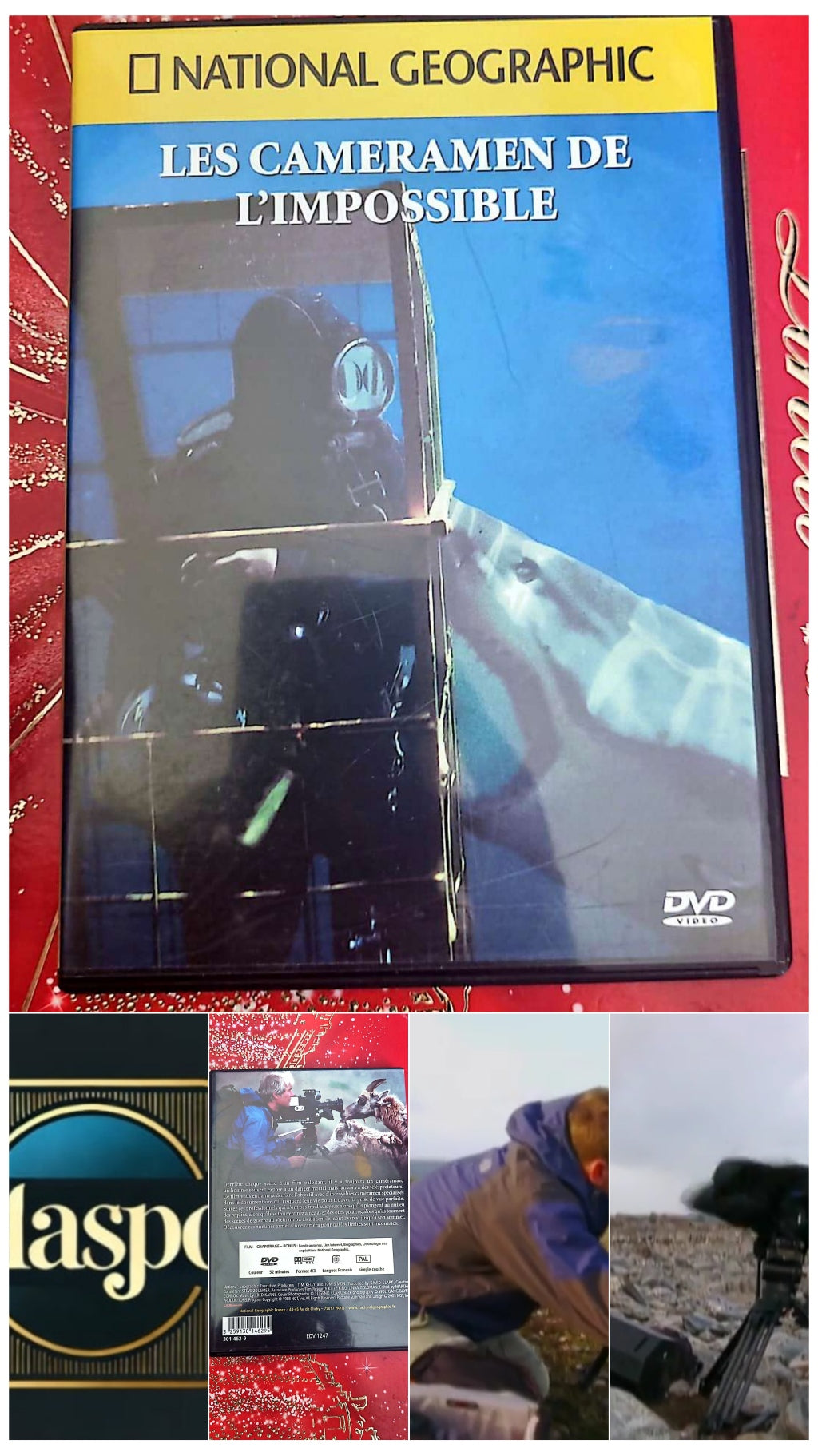 DVD National Geographic les cameramen de l'impossible