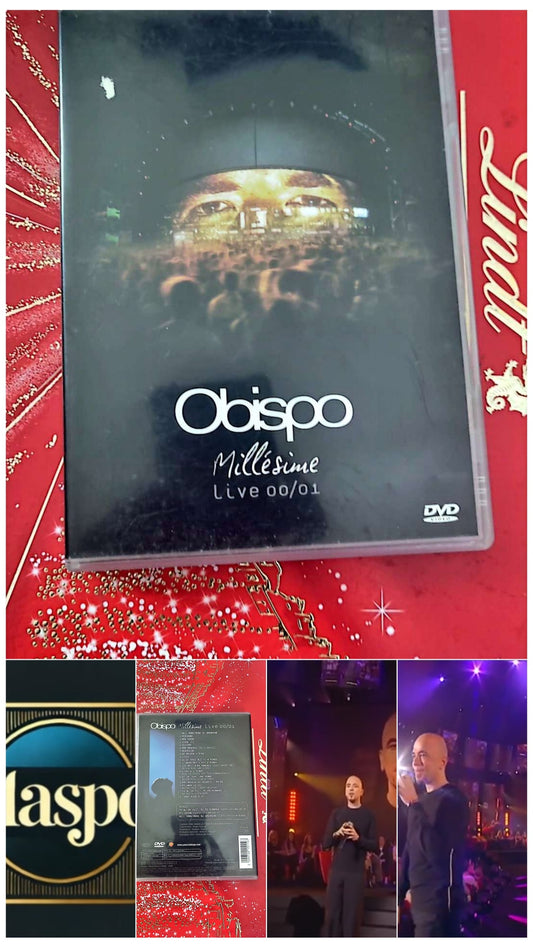 DVD obispo millésime live 00 /01