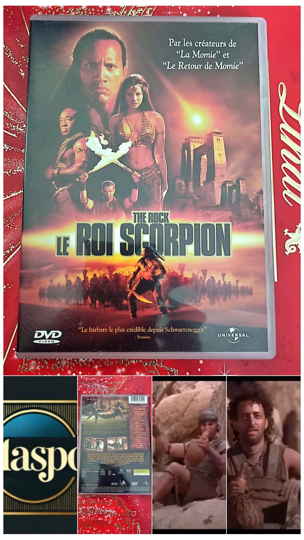 DVD : The Rock le Roi scorpion