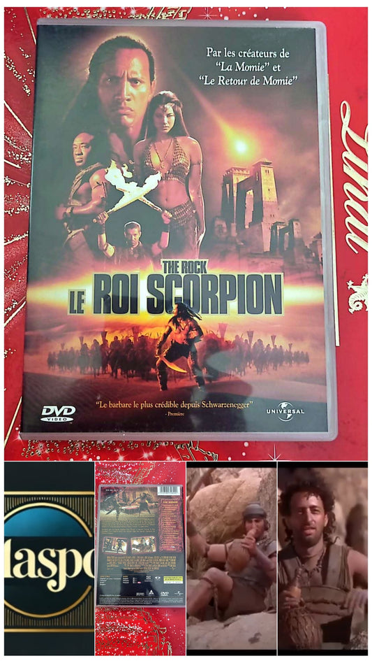 DVD : The Rock le Roi scorpion