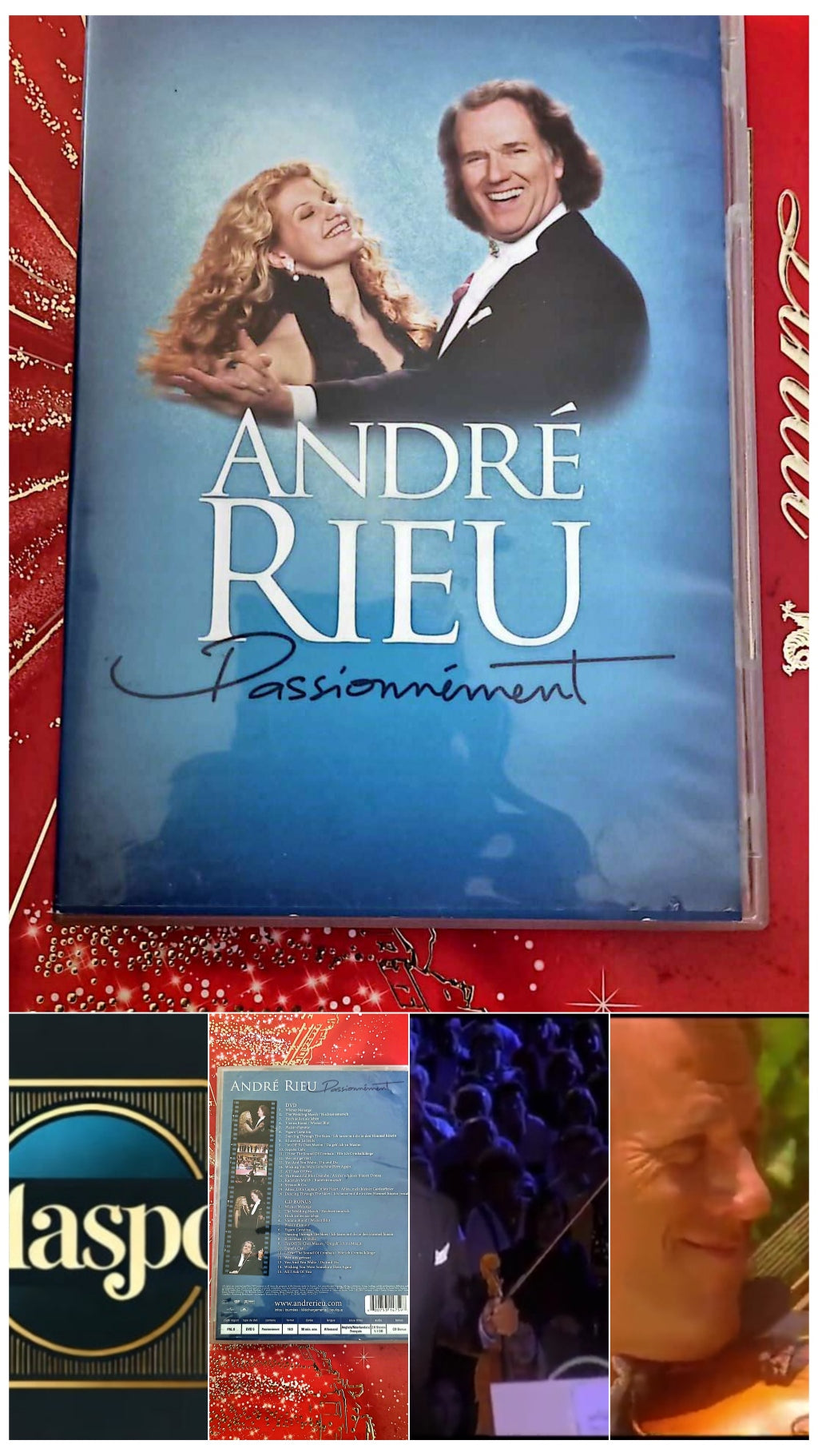 DVD André rieu passionnément