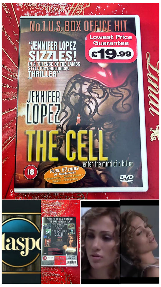 DVD Jennifer Lopez the cell