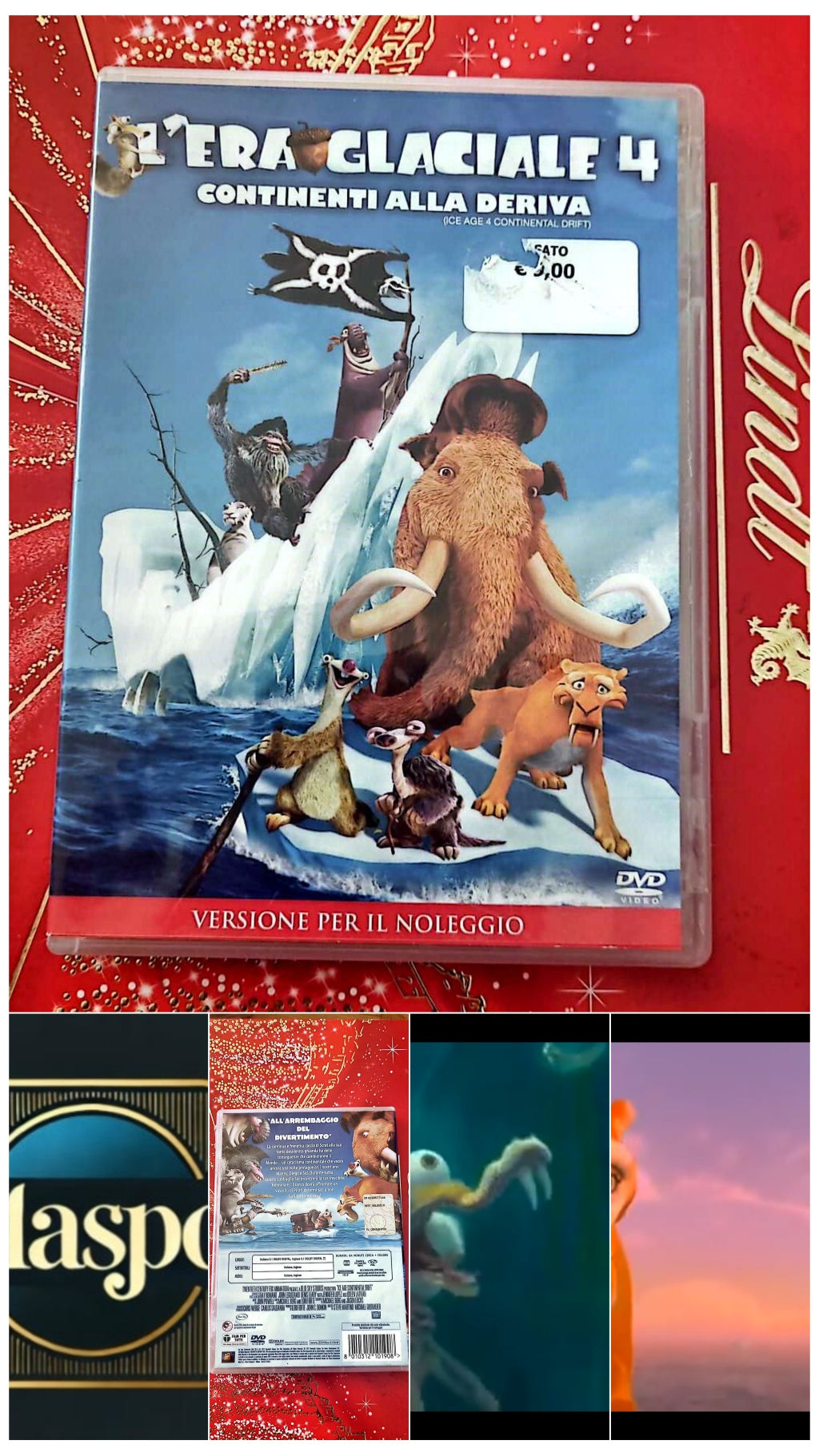 DVD l'era glaciale 4 continenti alla deriva