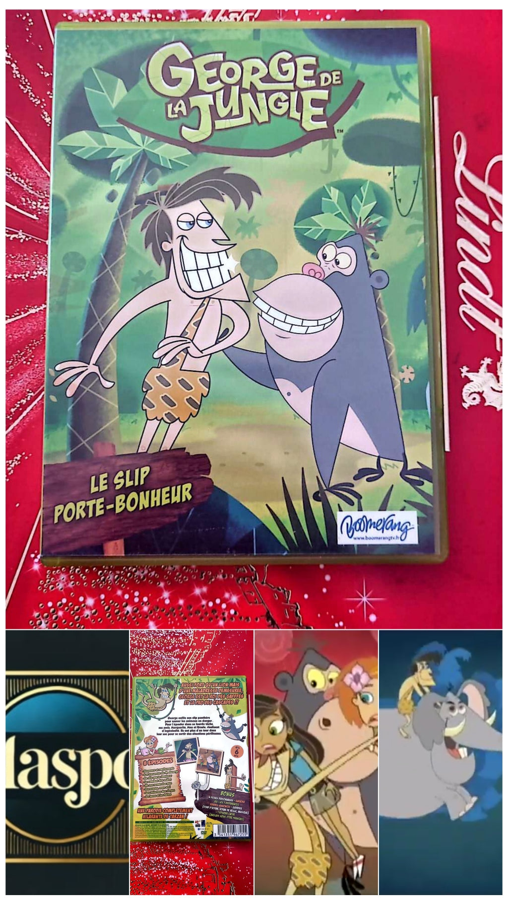DVD George de la jungle le slip porte bonheur