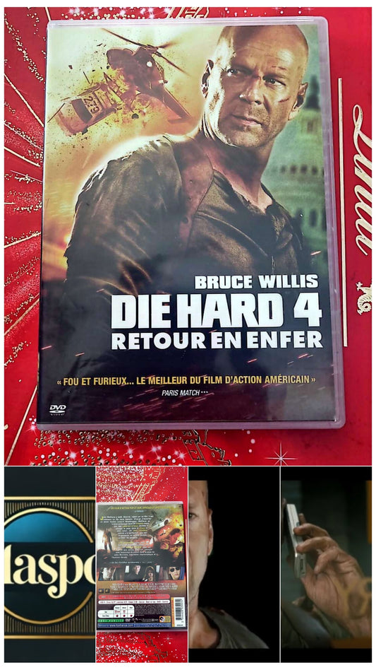 DVD Bruce Willis Die Hard 4 retour en enfer