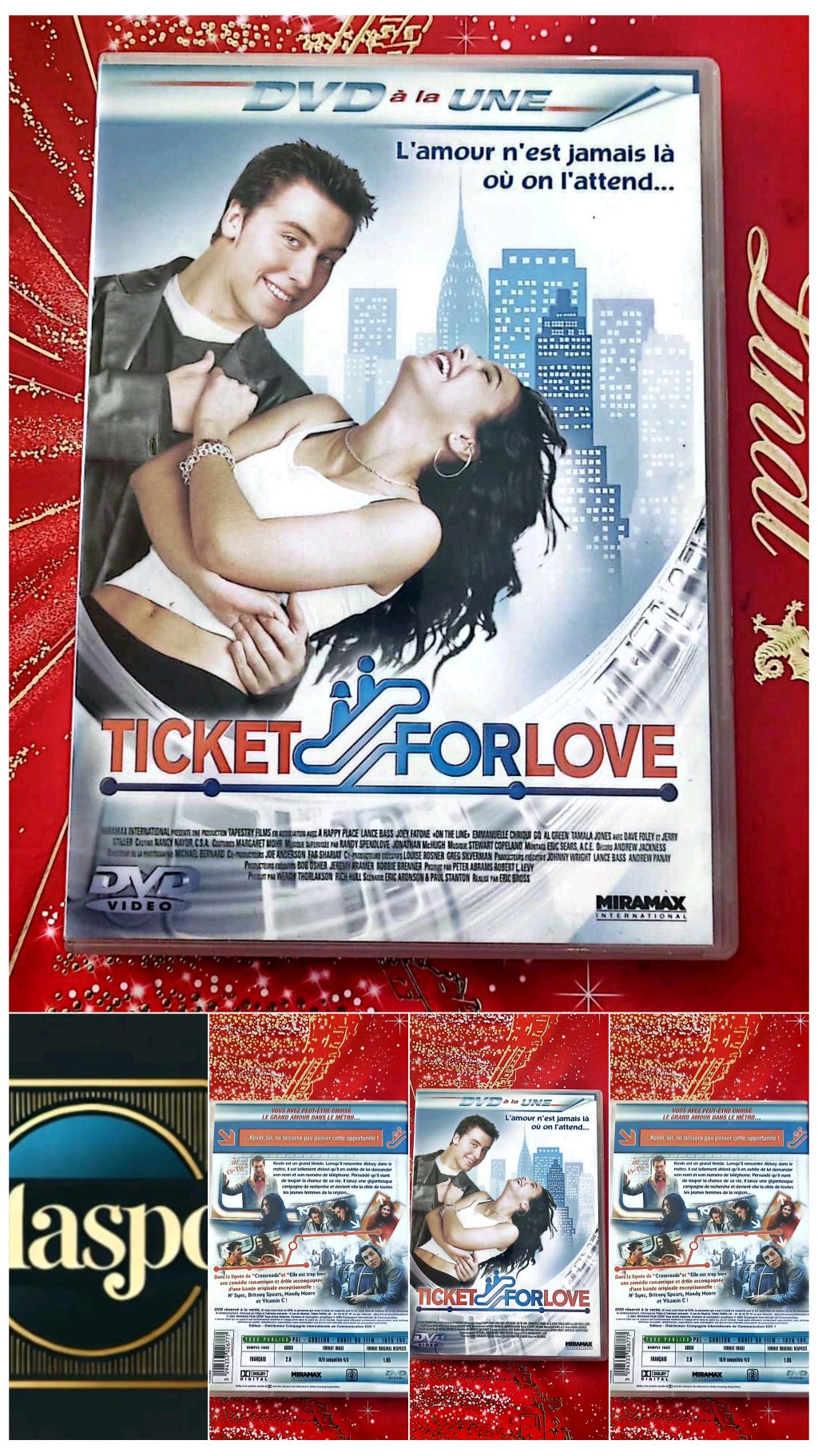 DVD à la une l'amour n'est jamais là, ou on l'attend ticket for love