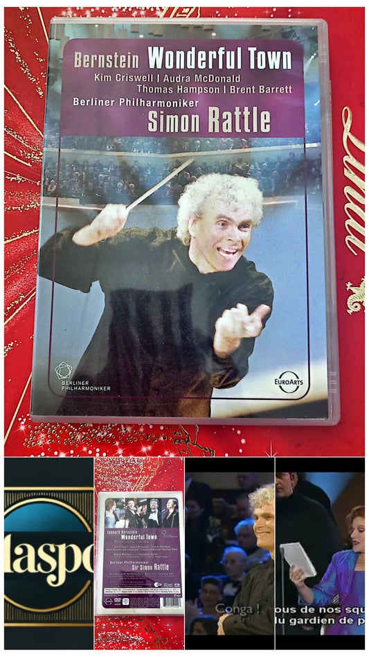 DVD Bernstein wonderful town Simon rattle