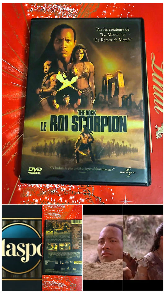 DVD the Rock le Roi scorpion