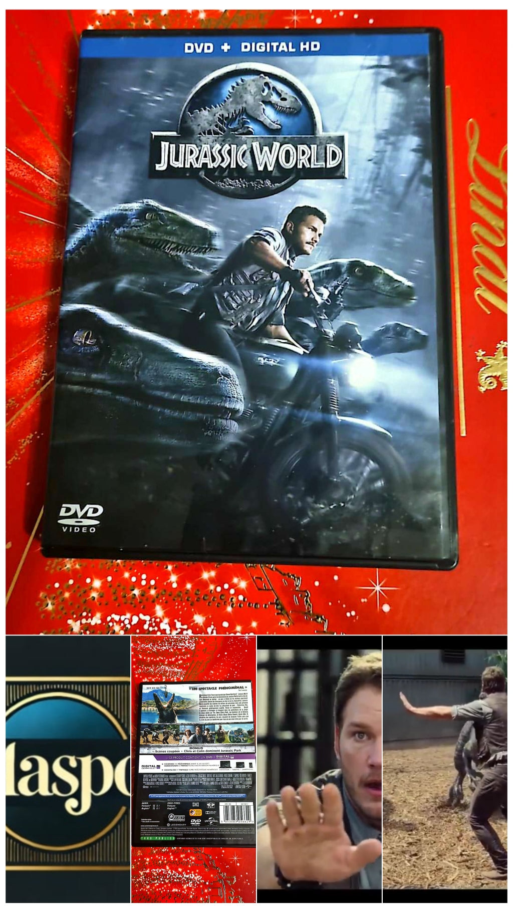 DVD+Digital HD jurassic world