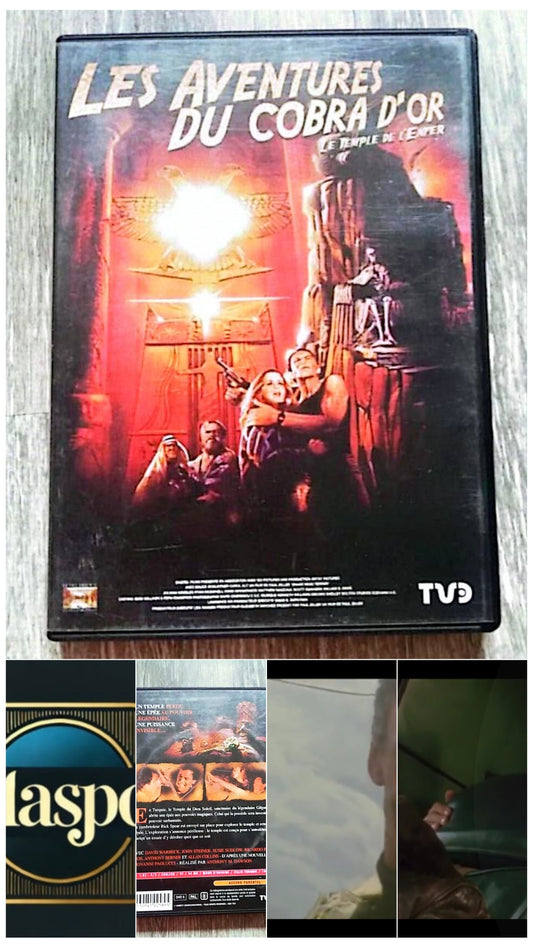 DVD : Les Aventures du Cobra d'or