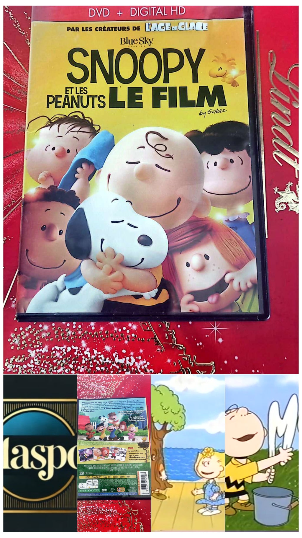 DVD snoopy et les peanuts