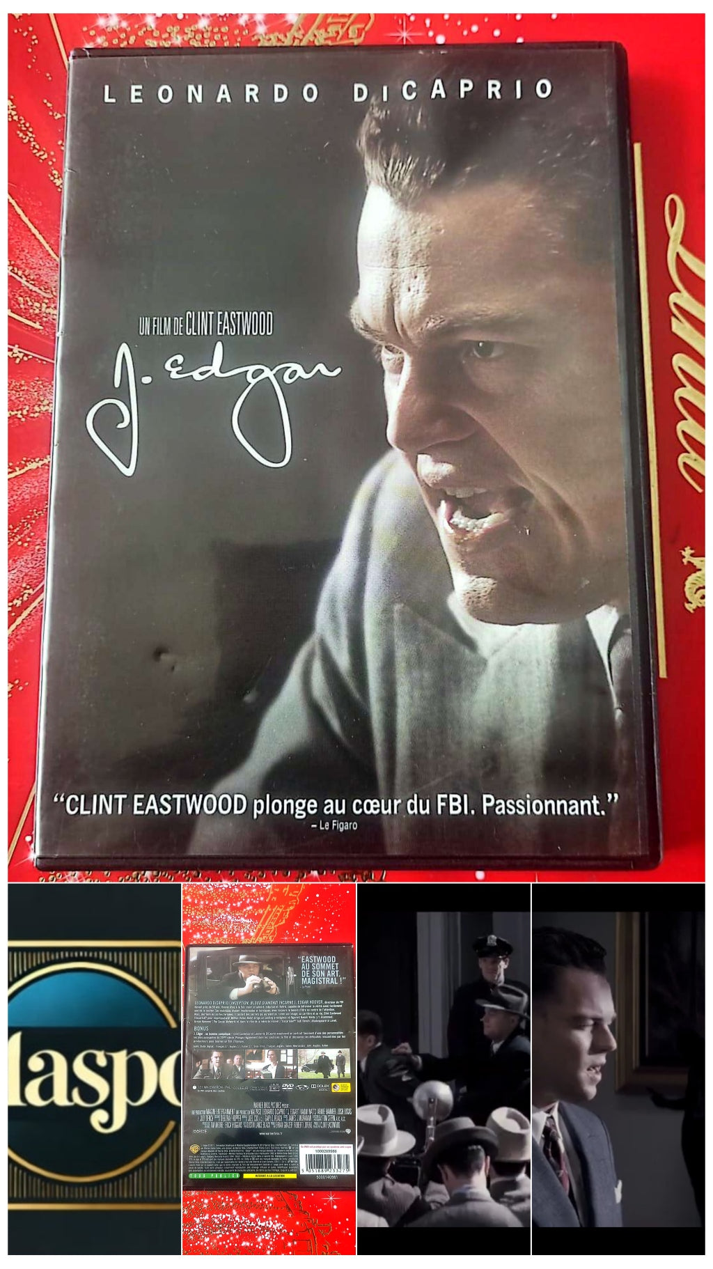 DVD Leonardo Dicaprio j. Edgar