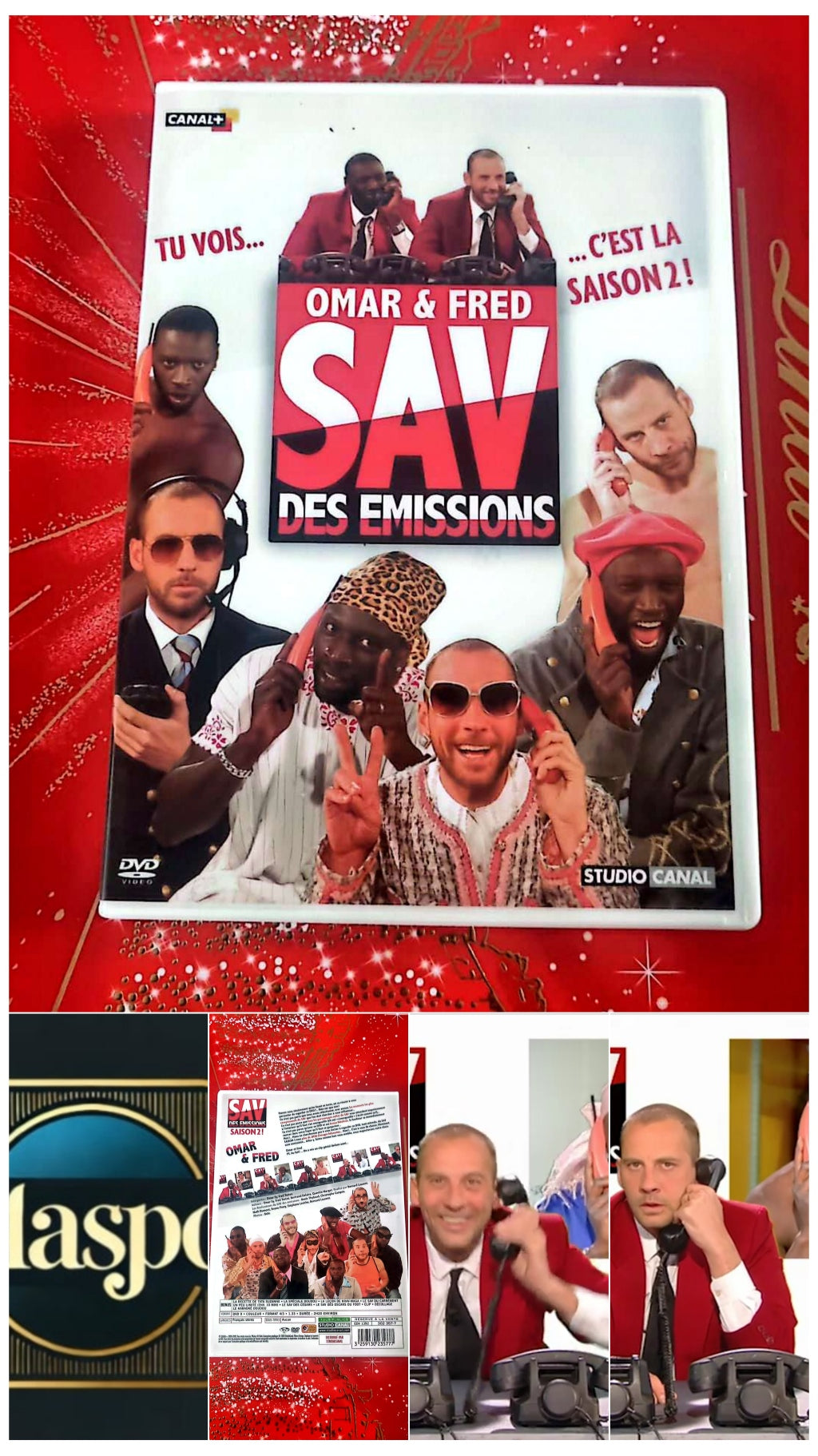 DVD Omar et Fred SAV des émissions