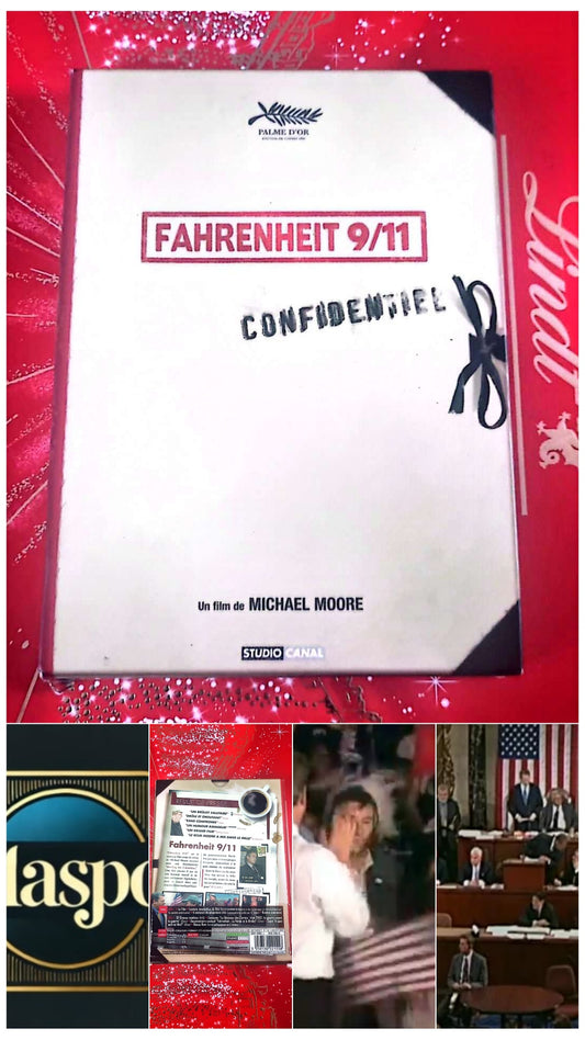 DVD Fahrenheit 9 /11 confidentiel en bon éttat
