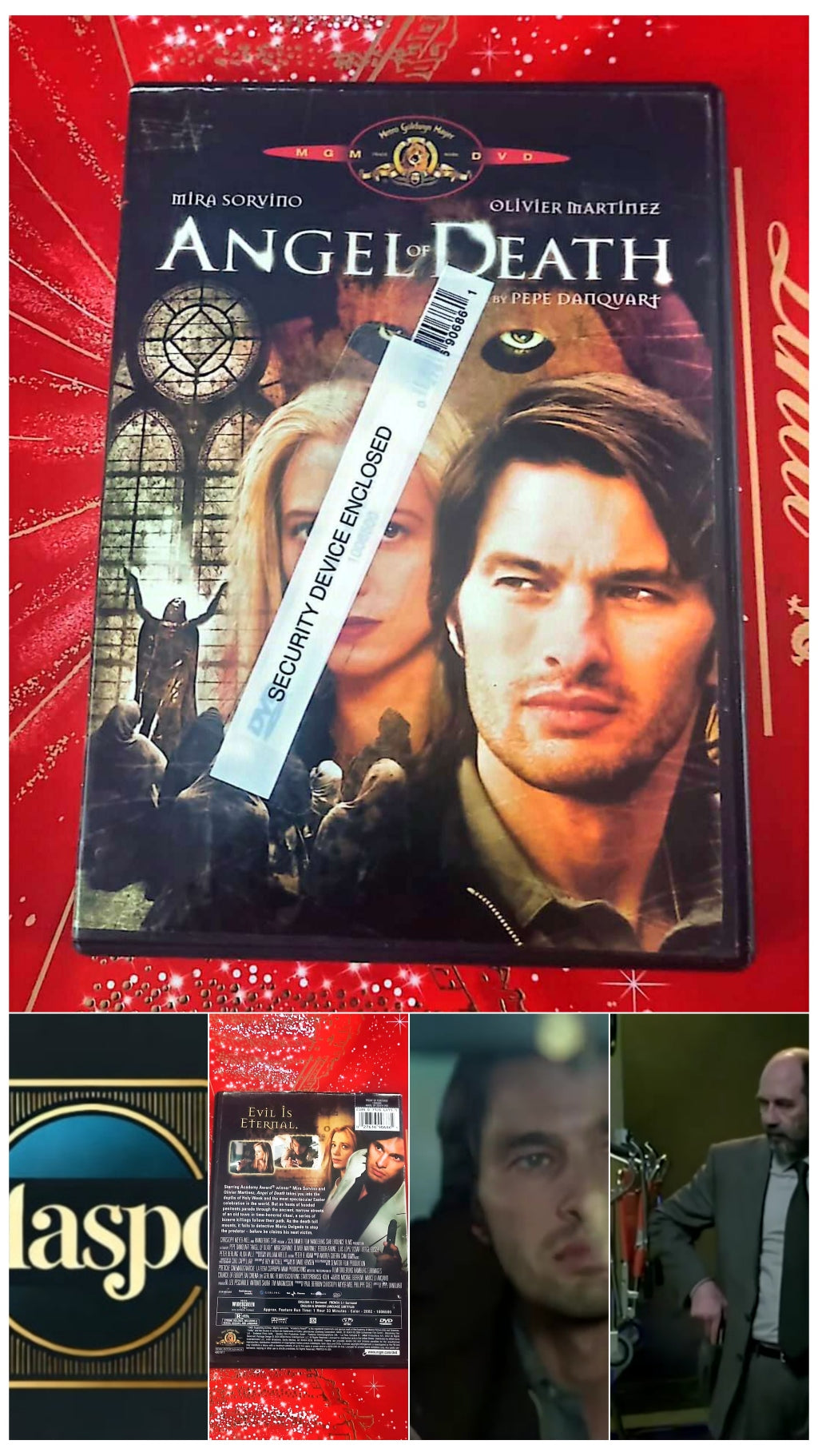 DVD Olivier Martinez Angel of Death en bon értat