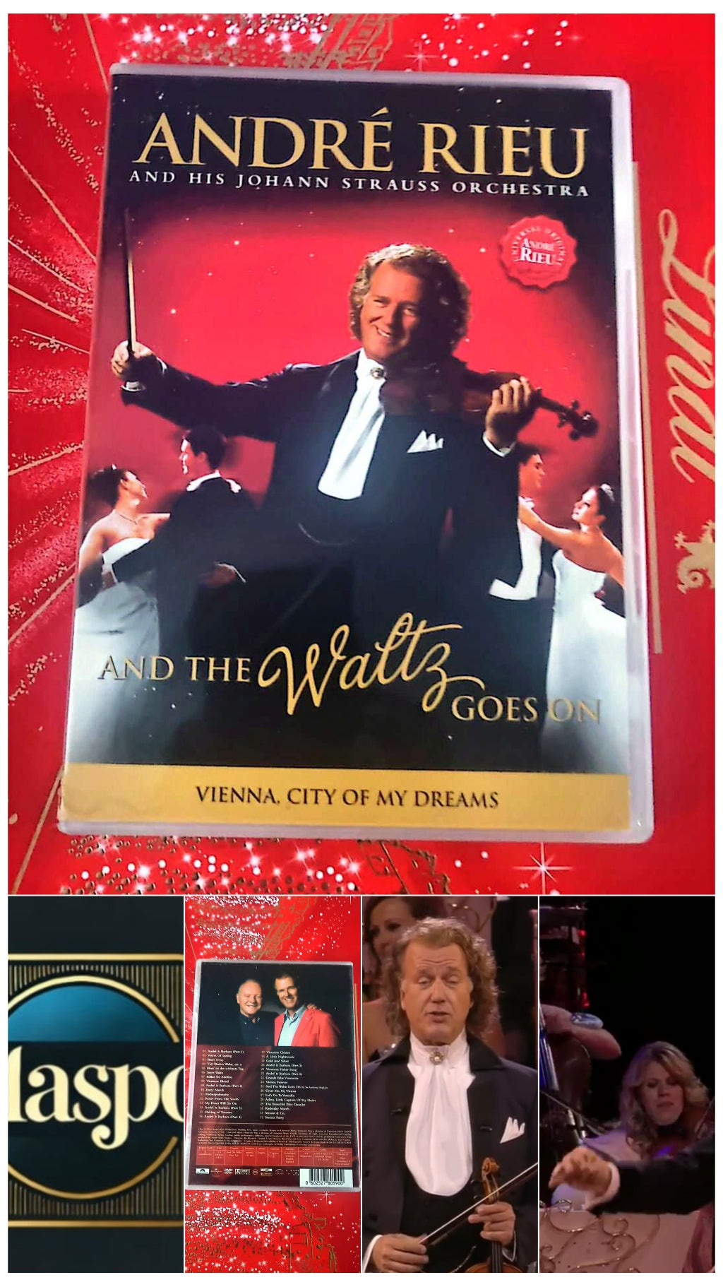 DVD André rieu and the waltz goes on