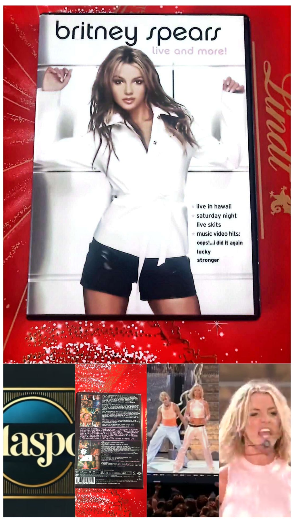 DVD Britney Spears live and more