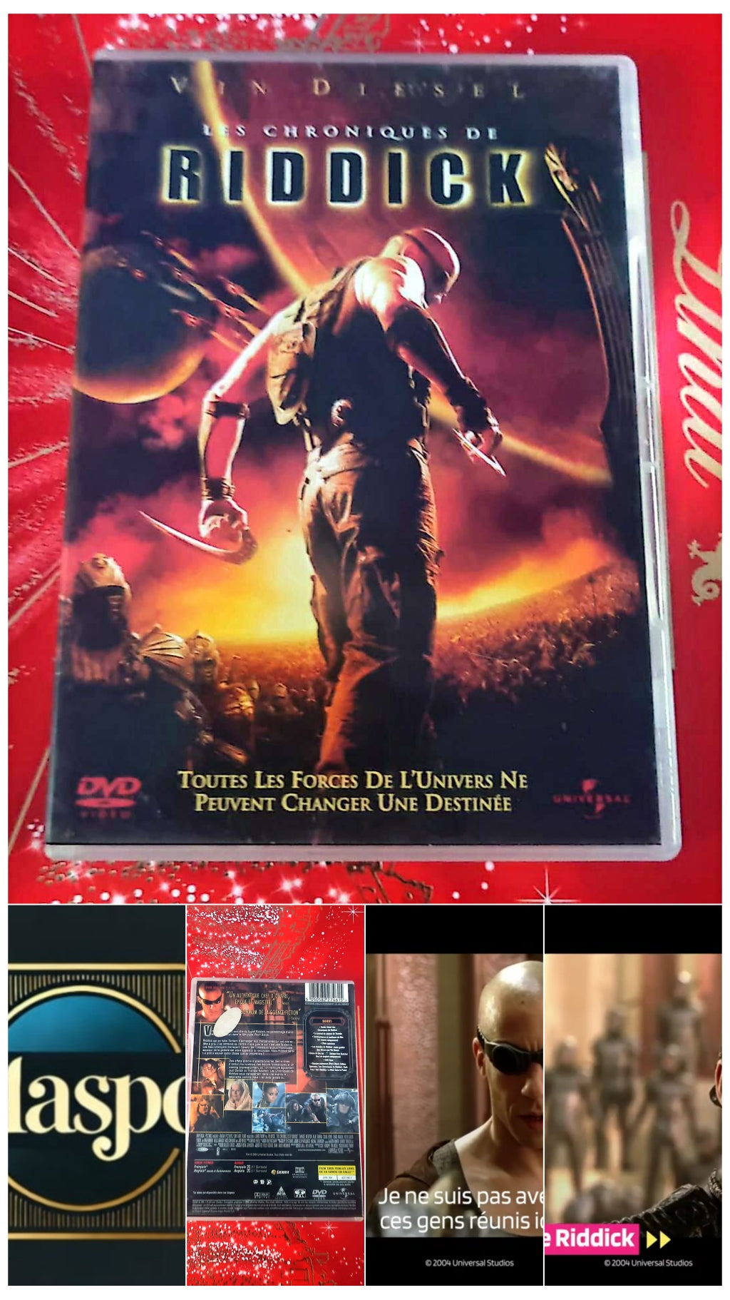 DVD vin diesel les chroniques de Riddick