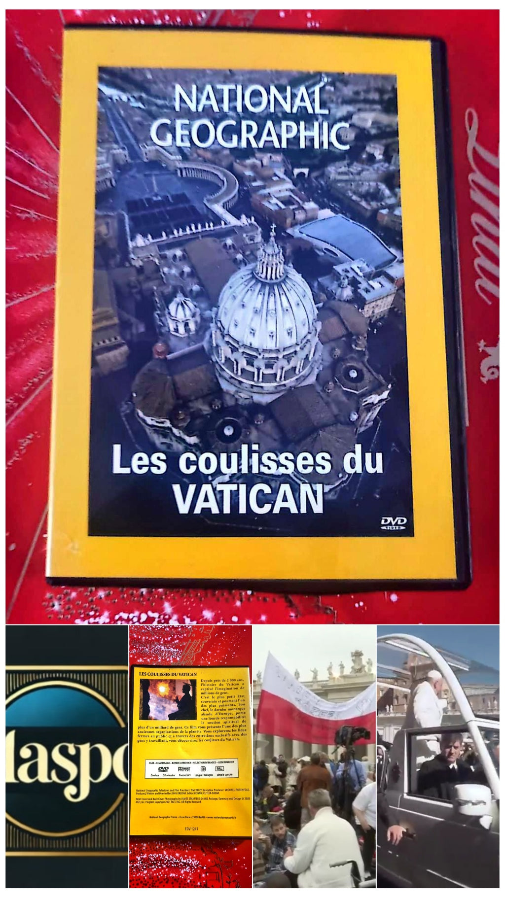 DVD National Geographic les coulisses du Vatican