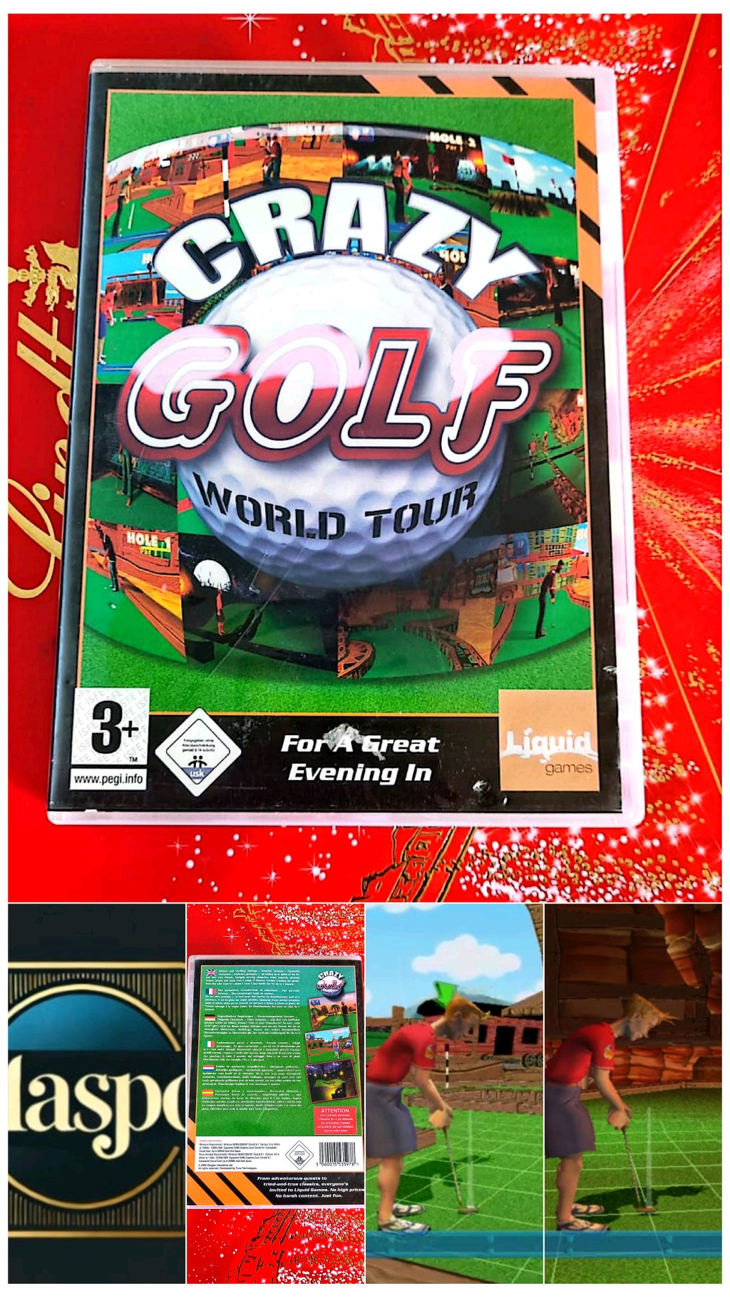 Jeu vidéo PC : Golf crazy world tour jeu Pc