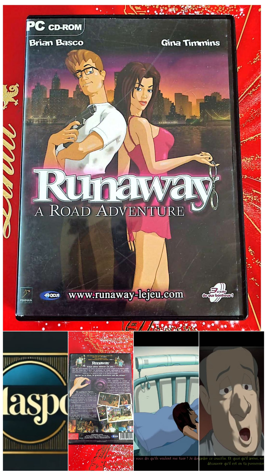 Jeu vidéo PC : runaway a road adventure (pc dvd-rom, version française, jeu d'aventure, pegi 12+)
