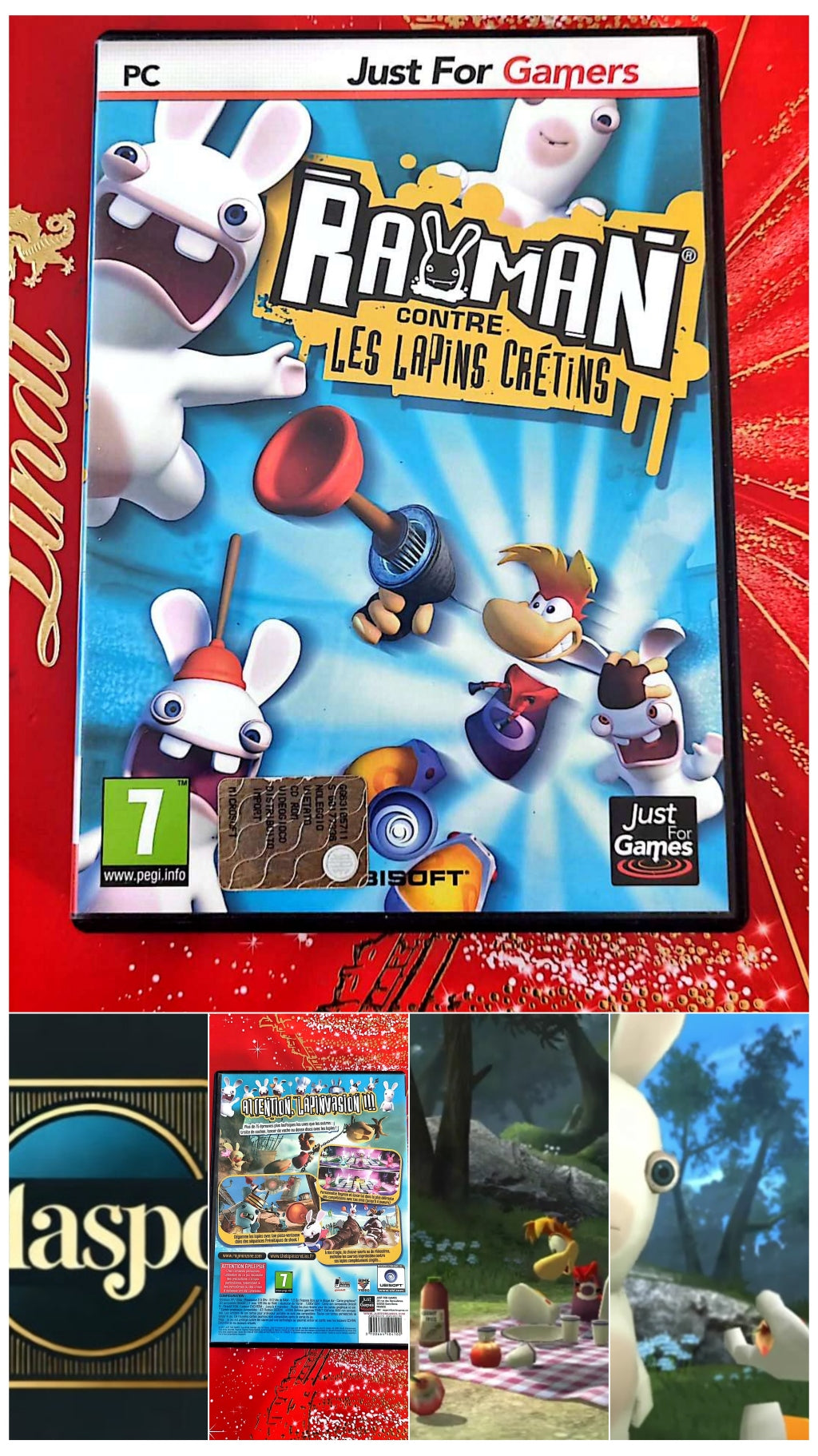 Jeu vidéo PC : Rayman Contre les Lapins Crétins